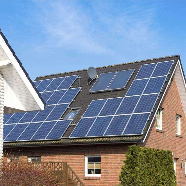 Sistemi a energia solare off-grid 5KW Sistema solare off-grid da 2KW 3KW con batteria al litio