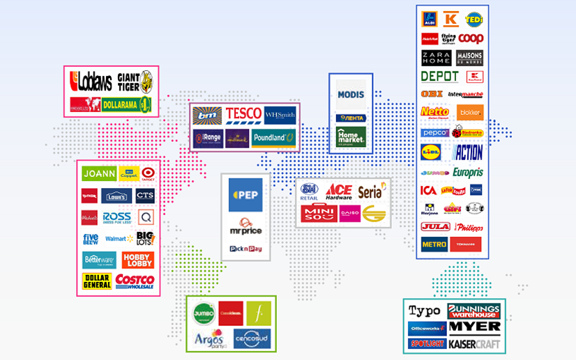 I nostri clienti sono in tutto il mondo