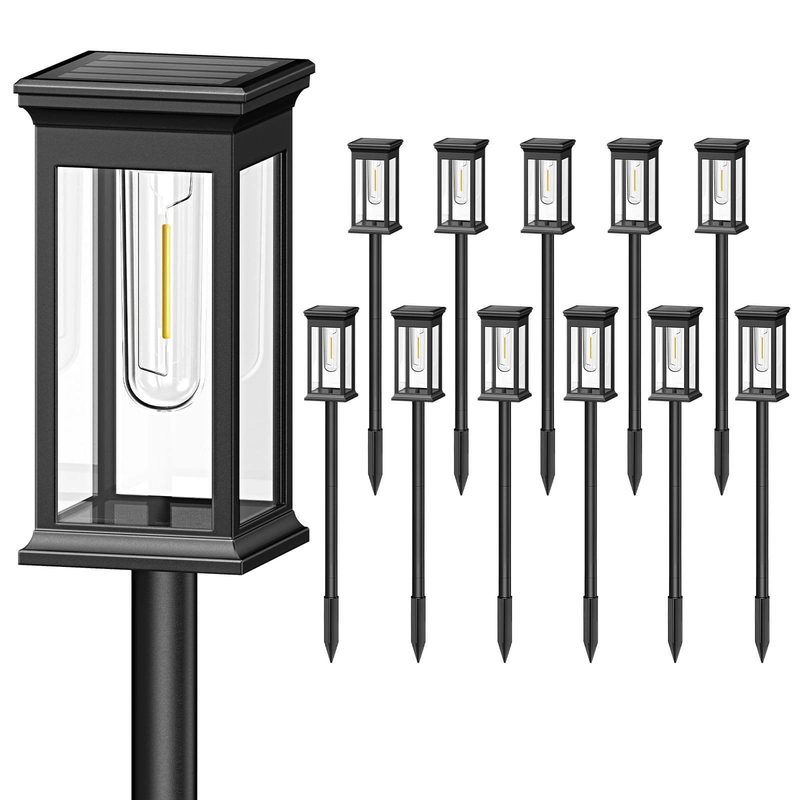 Lampada solare IP65 per giardino esterno impermeabile per decorazione del prato, per passaggio pedonale